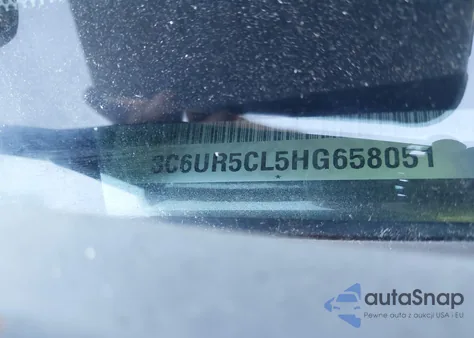 2017 Ram 2500 Tradesman 4X4 6'4 Box из США, поврежденный, VIN 3C6UR5CL5HG658051